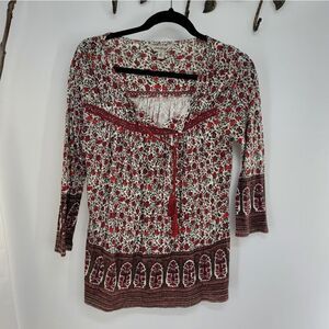 Lucky brand boho style tunic